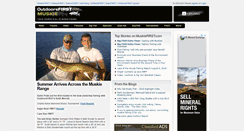 Desktop Screenshot of muskie4.outdoorsfirst.com